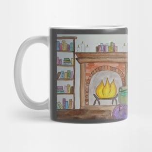 Cozy Book Nook Mug